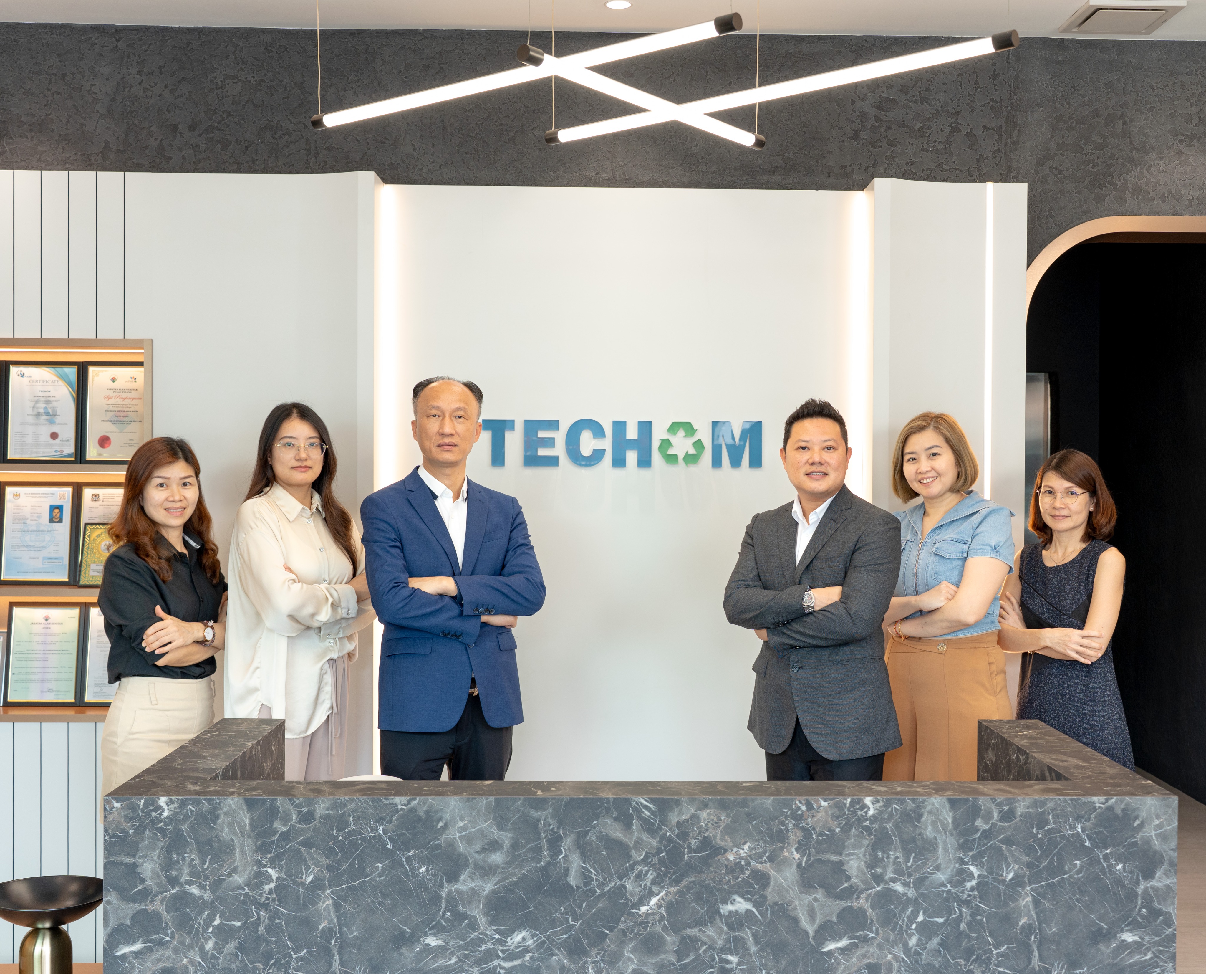 Techom staff